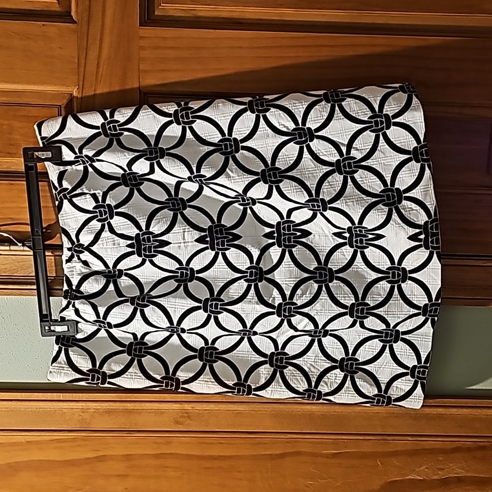 Talbots Macrame Print Skirt